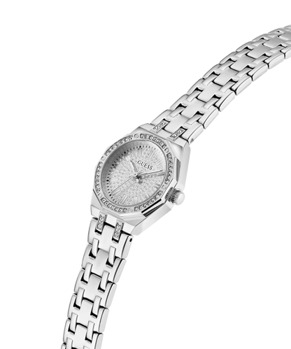 GUESS Ladies Pixie Silver Tone Analog Watch - GW0931L1