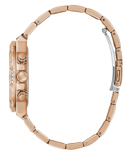 GUESS Ladies Rose Gold Tone Multi-function Watch - GW0950L4