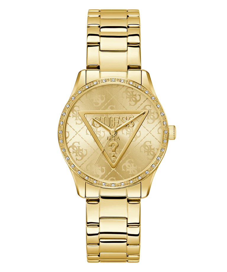 GUESS Ladies Gold Tone Analog Watch - GW0987L2