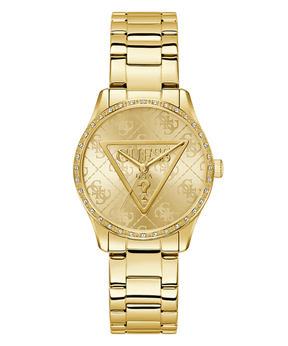 GUESS Ladies Gold Tone Analog Watch - GW0987L2