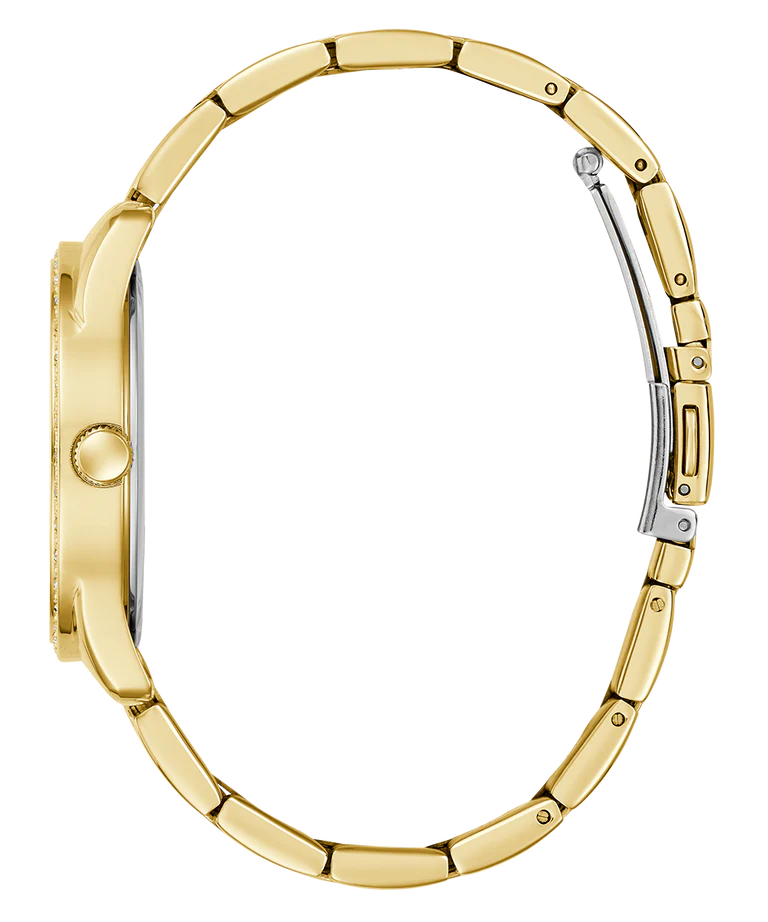 GUESS Ladies Gold Tone Analog Watch - GW0987L2