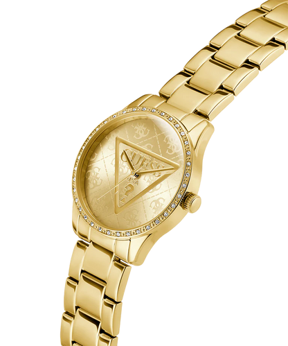 GUESS Ladies Gold Tone Analog Watch - GW0987L2