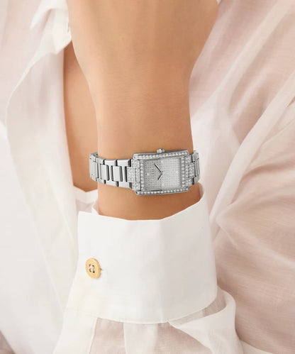 GUESS Ladies Silver Tone Analog Watch -GW0995L1