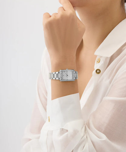 GUESS Ladies Silver Tone Analog Watch -GW0995L1
