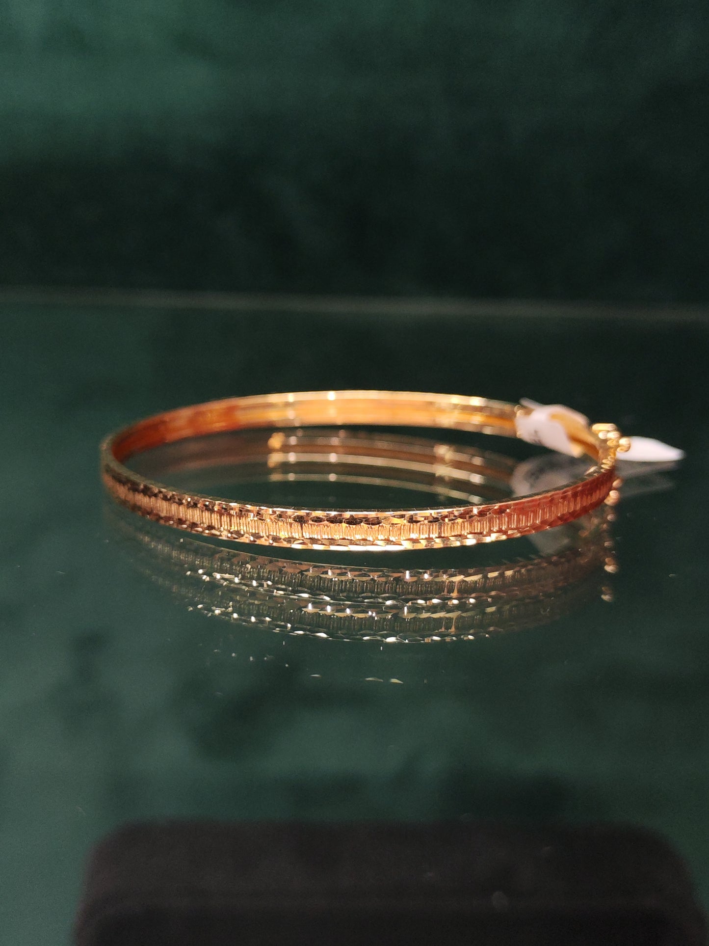 18ct Yellow Gold Solid Bracelet